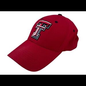 Texas Tech Red Raiders Red Captivating Headgear Hat Baseball Cap NCAA